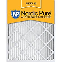 Nordic Pure 16x24x2 Pleated MERV 10 Plus Carbon AC Furnace Filters Qty 12