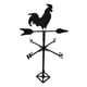 thumbnail image 4 of Retro Forma de gallo Veleta Montaje en valla Veleta Indicador de dirección Jardín Granja Herramientas ón shamjiam Veleta, 4 of 8
