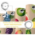 thumbnail image 6 of Summer Fruits Blackout Curtains for Bedroom/Living Room, Thermal Insulated Kitchen Curtains, Watermelon Berry Lemon Botanical Beige Grommet Darkening Window Treatment Drapes 52"x84"x2, 6 of 8