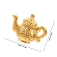 thumbnail image 4 of IFANLANDOR 1 Set of Miniature Metal Tea Set Vintage Alloy Simulation for Home Decoration, 4 of 6