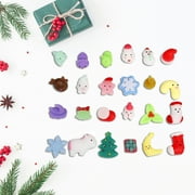 Aozowin 24Pcs Christmas Cute Animal Toys Stress Relief Set Slow Rising Fidget Toys Advent Calendar Gift forKids Adults,Christmas Gifts for Kids