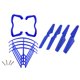 thumbnail image 5 of Hélice de Hélice Actualización Propeller Aterrizaje Piezas Accesorios de Protección para X5 X5c X5c-1 Ligero Portátil Magideal Hélice, 5 of 6