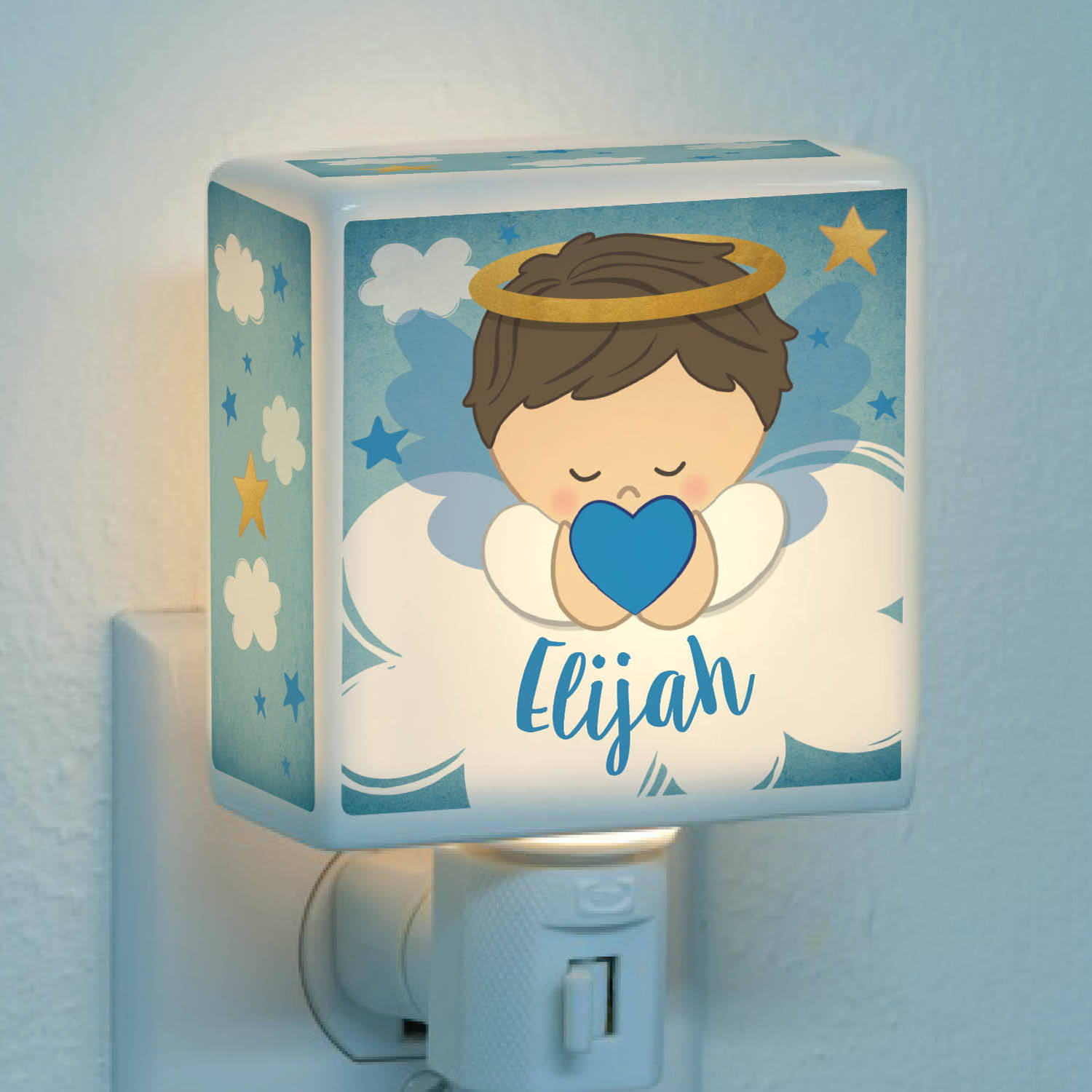 Guardian Angel Personalized Night Light