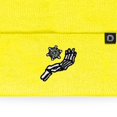 thumbnail image 2 of Dalix Chill Touch Embroidered Skeleton Winter Beanie Hat Knit Cap Cold Weather Mens in Neon Yellow, 2 of 5