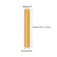 thumbnail image 2 of Die Spring, 10mm OD 70mm Long 2 Pack Stamping Light Load Compression Yellow, 2 of 5