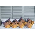 thumbnail image 2 of Ambesonne Tropical Throw Pillow Cover 4 Pack, Exotic Coconut Dreamy, 16", Yellow Black, 2 of 7