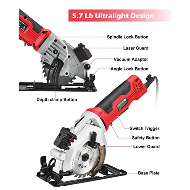 Powersmart compact on sale circular saw