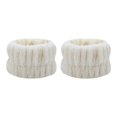 thumbnail image 4 of 2x1 Par de Muñequeras para Lavarse La Cara, Muñequera de Microfibra, Toalla de Lavado de SPA, Banda para El Cabello, Lavable, Suave, Agradable para 2 piezas, 4 of 8