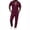 #0250-Wine, variant on Men's 2 Piece Linen Set Short Sleeve Polo Shirt and Long Pants Casual Suit White S,M,L,XL,XXL,XXXL Gift