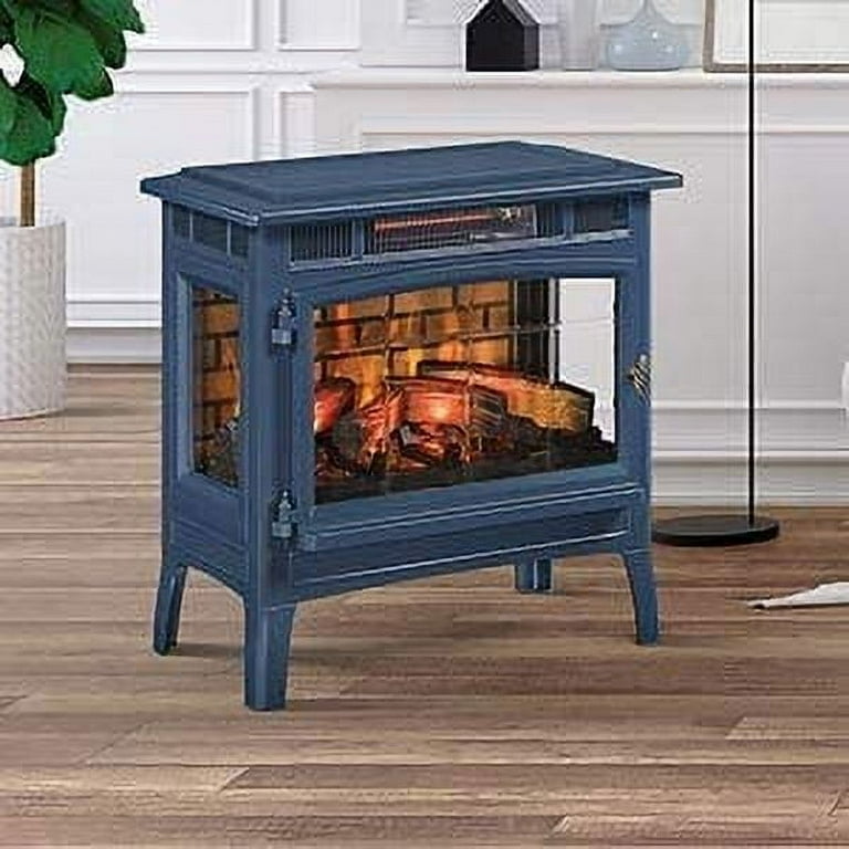 Duraflame Indoor Infrared Electric Fireplace Stove, 3D Log Duraflame Indoor Infrared Electric Fireplace Stove, 3D Log
