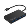 thumbnail image 1 of Tipo-C a USB3.0 Cable Hub 4 puertos USB Splitter Expansión Adaptador para computadora portátil de escritorio sidaley EL4899-00B, 1 of 2