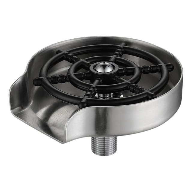 Lavadora De Vidrio De Acero Inoxidable Limpiador De Tazas Para Bar Cafetería Sunnimix enjuagadora de limpieza