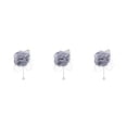 thumbnail image 3 of Monstrate Encantador ramillete Elegancia atemporal para eventos de boda Ocasiones formales Broches gris claro Type1 NO1, 3 of 6
