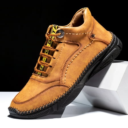 

FLYLAND Men‘s Fashion High Top Stitch Casual Shoes