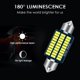 thumbnail image 4 of Luz de lectura LED de doble punta para automóvil 31/36/39/41 mm 3014 36smd luz de techo luz de caja trasera luz de automóvil, LED de bajo consumo Opciones de tamaño versátiles, 4 of 5