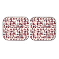 thumbnail image 7 of Haiem Rocket Pattern Car Windshield Sun Shade (2 Pieces) Foldable Windshield Sun Shade Car Accessories for Truck SUV Pickup-Large, 7 of 7