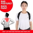 thumbnail image 1 of Back Posture Corrector, Protective Belt Against Hunchback Shoulder Support Belt With Adjustable Straps For Men And Women, 1 of 8
