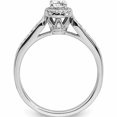 thumbnail image 2 of 14K White Gold Semi-Mount Diamond Engagement Ring (Size 7) Made In India -Jewelry By Sweet Pea, 2 of 10