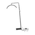 thumbnail image 4 of Luz de medio círculo con lámpara de pie de pie remoto de extensión de pestañas Negro Yuyangstore Luz de piso, 4 of 8