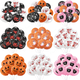 thumbnail image 2 of Globos de Halloween de 12 pulgadas, color negro, naranja, blanco y rosa, de látex, para Halloween, fiestas, eventos, regalos, suministros y decoración, 2 of 5