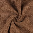 thumbnail image 3 of SUPERIOR Towel Set, Rayon from Bamboo Cotton Blend, Ideal for Bathroom, Guest Bathroom, and Beach, Includes; 8 Pieces, Face/Washcloths, Hand Towels, Bath Towels, Cocoa, 3 of 10