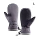 thumbnail image 4 of Qarigey 1 par de guantes antideslizantes de esquí gruesos de invierno, guantes portátiles a prueba de viento, manoplas cálidas para calentar guantes y mitones Gris L, 4 of 6