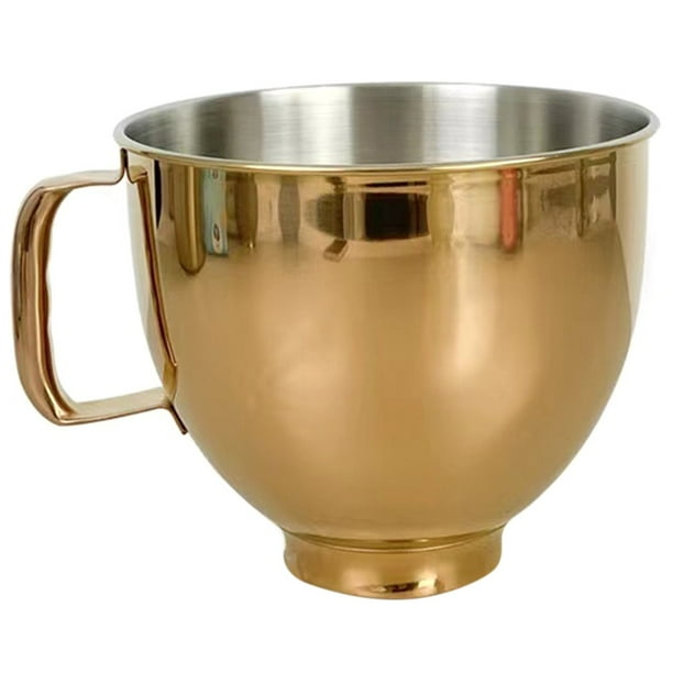 Acero Inoxidable Dorado Brillante. Se Adapta A Todos los Tazones de Batidora de 4,5 y 5 Cuartos. Accesorios para Máquinas de Cocina Domésticas. B