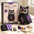 thumbnail image 3 of Mystical Galaxy DIY Patchwork Animal Kit, Felt Animal Sewing Kit for Beginners, 3D Stuffed Plush Animals, Pre-Cut Handmade Craft Kit for Adults Kids, Art Gift, 3 of 3