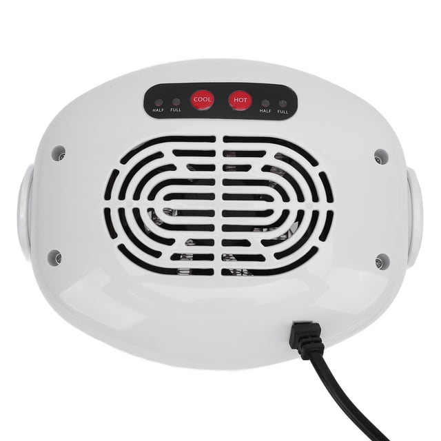 Secador de Unas de Aire, Ventilador de Secado de Unas frío y Caliente de 2 Modos Con Sensor Autico, Secador de Ventilador de Umas de Secado Rápido para Uños de los Pies,
