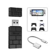 thumbnail image 1 of 8BitDo USB Wireless Controller Adapter 2 Converter Dongle for Switch/Switch OLED,Steam Deck,Windows,Raspberry Pi, macOS, PS5/PS4/PS3 Controller,Xbox Series X/S,Xbox One Bluetooth Controller, OTG Cab, 1 of 6