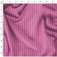 thumbnail image 2 of Soimoi Pink Fabric - By the Yard - 54 Inch Wide - Stripes - Timeless Appeal with Classic Stripes Printed Fabric, 2 of 6