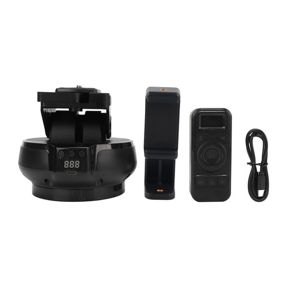 Motorized Panoramic Tripod Head, 100m Remote Control 2.4G Motorized Panoramic Head For Mobile Phone