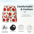 thumbnail image 5 of Haiem Fresh Red Tomato Mens Swim Trunks with Compression Liner 2 in 1 Swimming Shorts Stretch Swimwear Quick Dry,Board Shorts-XX-Large, 5 of 9