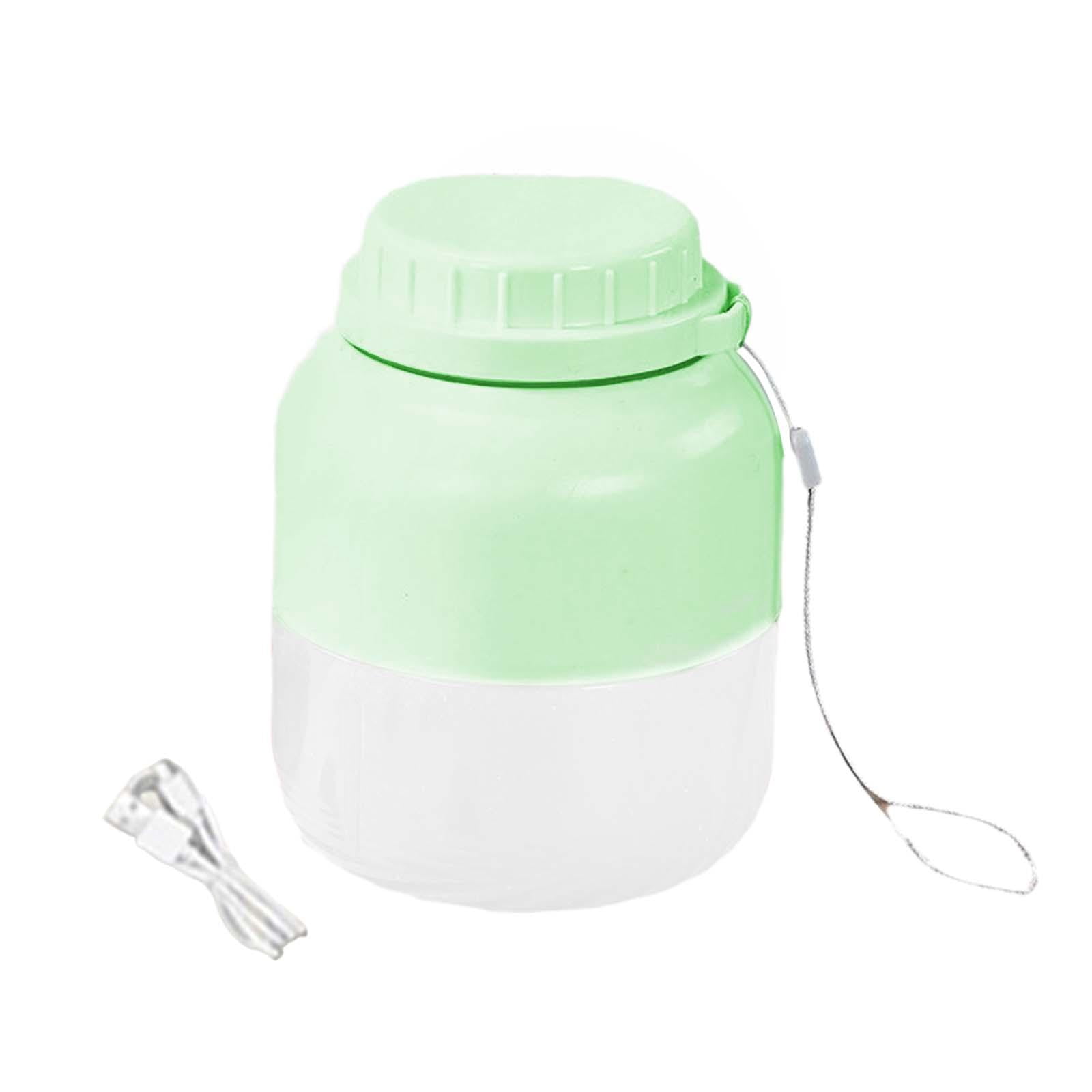 Baoblaze Electric Juicer Cup 800ml Fruit Juicer for Fitness Outdoor Camping Household Green
