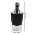 thumbnail image 4 of Unique Bargains 1 Set  Plating Soap Pump Dispenser Set for Bathroom for Laundry Rooms Black, 4 of 6