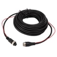 thumbnail image 1 of Backup Camera Extension Cable With Trigger, M12 Aviation Plug 4 Pin Male to 4 Pin Female Wire Dash Cam Rearview Camera Extension Cord for CCTV Rear Camera Truck Trailer RV, 1 of 7