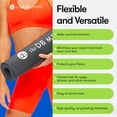 thumbnail image 4 of The DB Method Yoga Mat for Home Gym Exercise Equipment Machine Stability, Non Slip Indoor Mat for Pilates, Stretching, Fitness, Bike or Squat Machine Floor Protector Mats, Black, 4 of 12