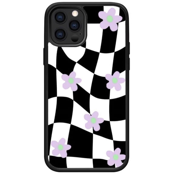 Compatible with iPhone 11 Pro case Soft TPU Glossy Flower Pattern Phone Case for Women and Girls