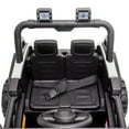 thumbnail image 6 of CIPACHO 12V Electric Ride On Cars, Realistic 4 Wheeled Off-Road UTV, Two Seater Ride On Truck Toy for Toddlers Age 3-5, White, 6 of 12
