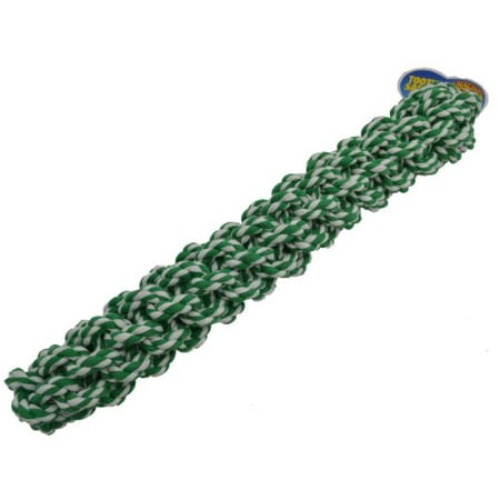 - Amazing Pet Products Retriever Rope Dog Toy, 18-Inch, Green Multi-Colored