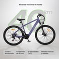 thumbnail image 2 of Bicicleta Neon Eléctrica Rodada 27.5 21 Velocidades Color Morado, 2 of 7