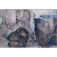 thumbnail image 2 of Addison Rugs Mayfield Washable Contemporary Watercolors Navy Rectangle Rug, 1'8" x 2'6", 2 of 5