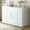 White, variant on Mjkone Queen Size Murphy Bed ,Murphy Bed Chest with USB/AC Charging Ports,Cabinet Bed with Storage Drawers,Solid Wood Pull Out Bed Cabinet with Mattress for Bedroom, Guest Room, Apartment,White