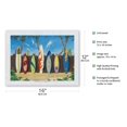 thumbnail image 2 of Back to Back Champions - Surfboards Art - From an Original Color Painting by Scott Westmoreland - Japanese Unryu Rice Paper Art Print (Unframed) 12 x 16 in, 2 of 4