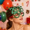 thumbnail image 3 of Dserhfy 2026 New Year Eve Glasses Christmas Party Photo Props for Adults Kids Festive Celebration Eyewear for Countdown Party, 3 of 8