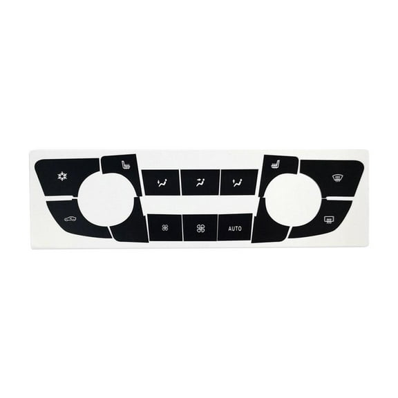 Wmool For BuickRegal Climate Control Dash Button Repair Decal Stickers N89C
