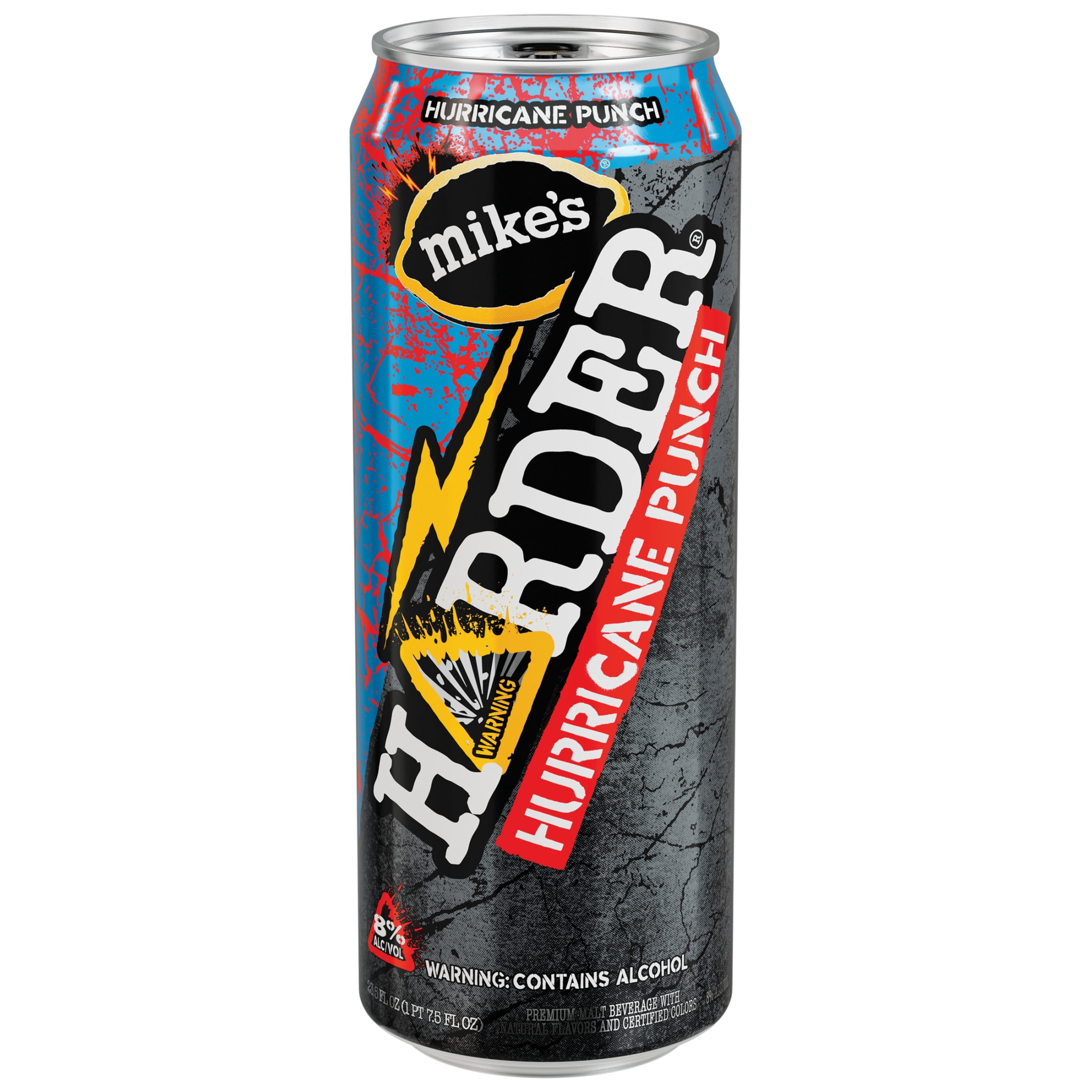 (2 pack) Mike's Harder Lemonade Hurricane Punch, 23.5 fl oz Can, 8% ABV