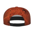 thumbnail image 2 of Susaid Spider Web Print Baseball Cap Hip Hop Style Flat Visor Adjustable Outdoor Cap Unisex Adjustable Breathable, 2 of 7