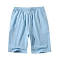 thumbnail image 3 of IROINNID Men's Casual Solid Loose Lightweight Pull On Comfy Sports Jogger Shorts, 3 of 4