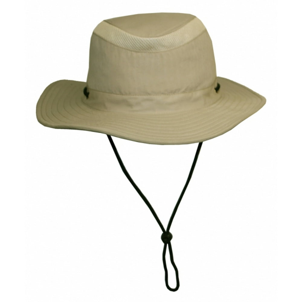 Elysiumland Unisex Safari Sun Bucket Hat with Hidden Cash/Card Pocket